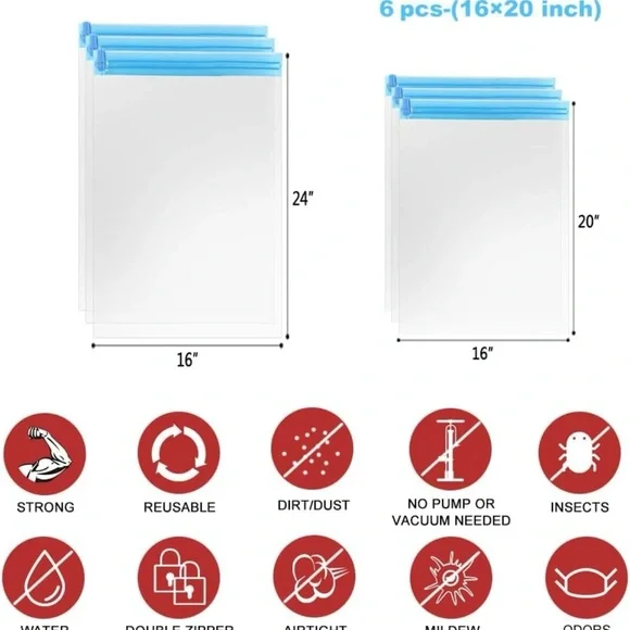 Vacuum Storage Bags - Picture 2 of 6